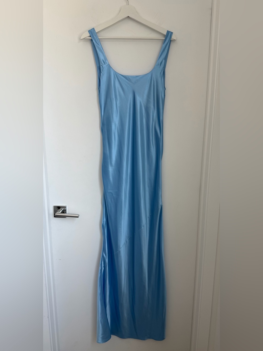 L’Academie Medium Laetitia Maxi Dress in Blue - Picture 5 of 8